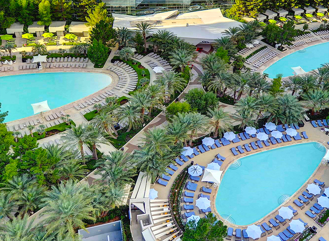 Aria Las Vegas Resort Pools
